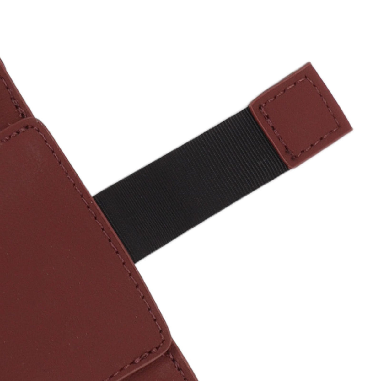 Minimalist Wallet Leather Credit Card Holder Coin Purse Portable Multi Function Card Holder Wallet for Men Women Brownish Red