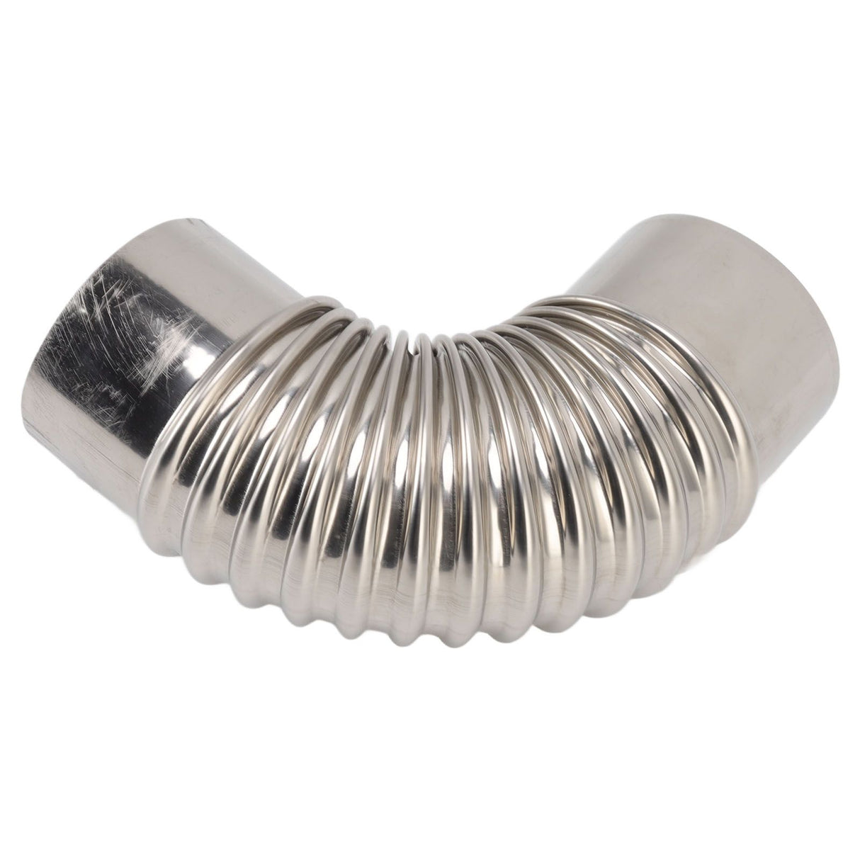 Stainless Steel Elbow Chimney Stove Pipe 90 Degrees Bending Chimney Flue Adapter Tube
