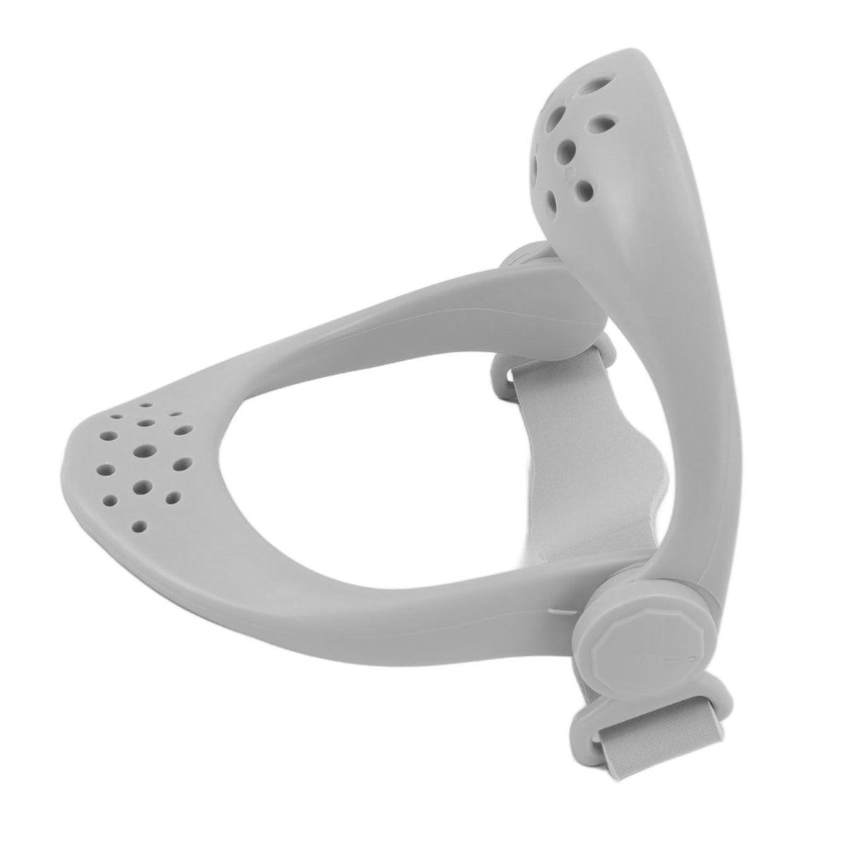 Neck Support Posture Corrector Neck Brace 360 Degree Adjustable Cervical Traction Device for Pain Pressure Relieve Grey