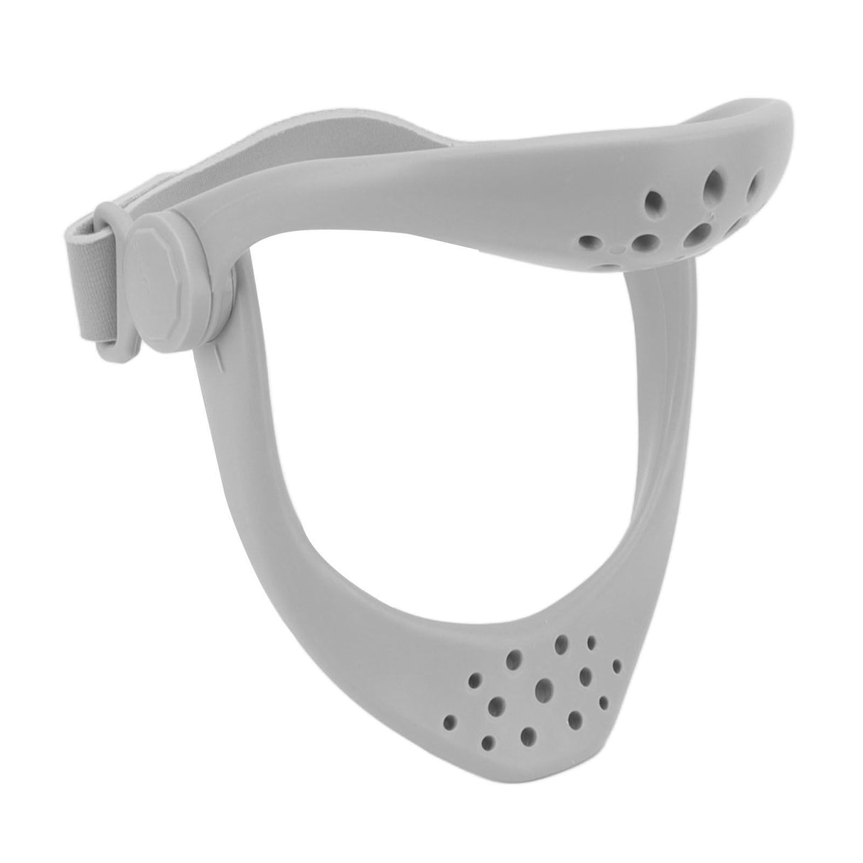 Neck Support Posture Corrector Neck Brace 360 Degree Adjustable Cervical Traction Device for Pain Pressure Relieve Grey