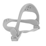 Neck Support Posture Corrector Neck Brace 360 Degree Adjustable Cervical Traction Device for Pain Pressure Relieve Grey - Close-Up Angle