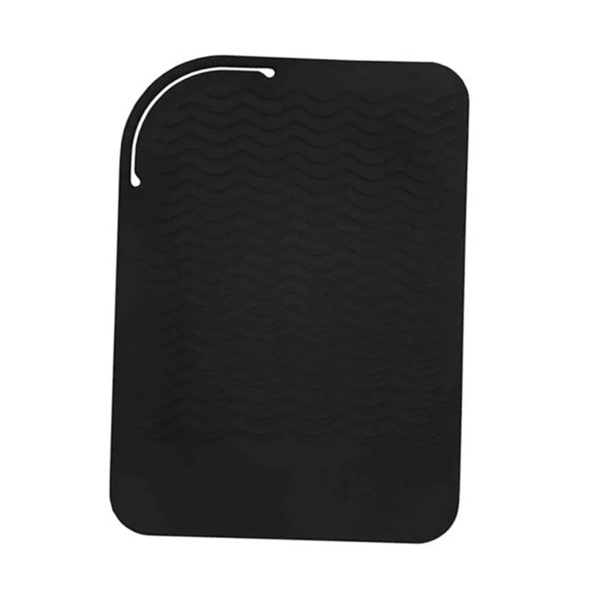 Heat Resistant Silicone Mat Pouch Portable Travel Silicone Mat Cover for Curling Irons Hair Straighteners Flat Irons Hair Styling Tools