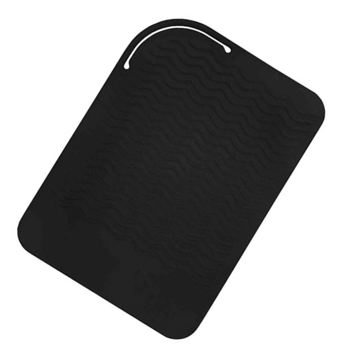 Heat Resistant Silicone Mat Pouch Portable Travel Silicone Mat Cover for Curling Irons Hair Straighteners Flat Irons Hair Styling Tools