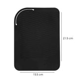 Heat Resistant Silicone Mat Pouch Portable Travel Silicone Mat Cover for Curling Irons Hair Straighteners Flat Irons Hair Styling Tools - Extra Image
