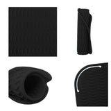 Heat Resistant Silicone Mat Pouch Portable Travel Silicone Mat Cover for Curling Irons Hair Straighteners Flat Irons Hair Styling Tools