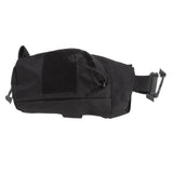 Outdoor Backpack Shoulder Strap Pouch Clip On Pouch Backpack Attachment Bag for Hikers Black - Extra Image