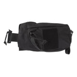 Outdoor Backpack Shoulder Strap Pouch Clip On Pouch Backpack Attachment Bag for Hikers Black