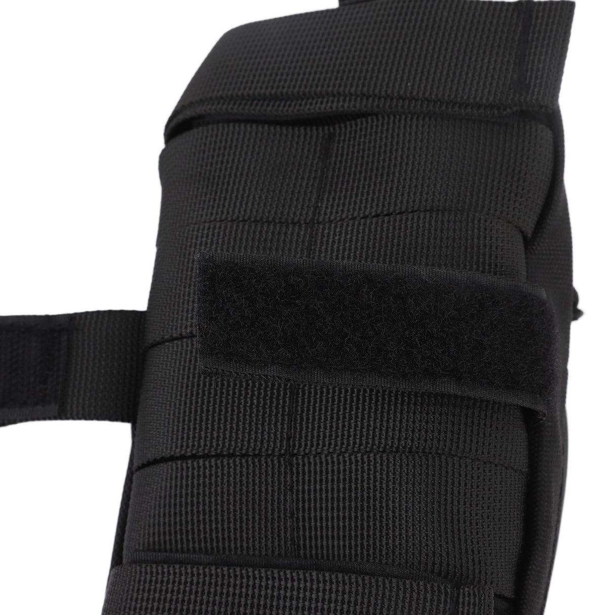 Outdoor Backpack Shoulder Strap Pouch Clip On Pouch Backpack Attachment Bag for Hikers Black