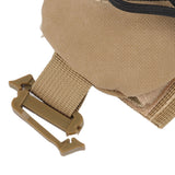 Outdoor Backpack Shoulder Strap Pouch Clip On Pouch Backpack Attachment Bag for Hikers Khaki - Extra Image