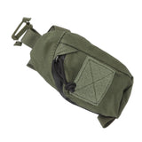 Outdoor Backpack Shoulder Strap Pouch Clip On Pouch Backpack Attachment Bag for Hikers OD Green