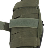 Outdoor Backpack Shoulder Strap Pouch Clip On Pouch Backpack Attachment Bag for Hikers OD Green - Extra Image