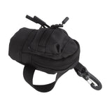 Mini Coin Purse Portable Cash Pouch Wallet Key Chain Data Cable Accessories Storage Bag Black