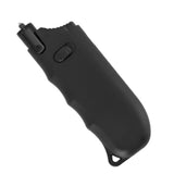 Electric Lighter Black Telescopic ABS Pulse Arc Rechargeable Candle Igniter for Daily Home - 45-Degree Angle