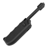Electric Lighter Black Telescopic ABS Pulse Arc Rechargeable Candle Igniter for Daily Home - Low Angle