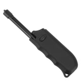 Electric Lighter Black Telescopic ABS Pulse Arc Rechargeable Candle Igniter for Daily Home