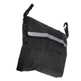 Wheelchair Storage Bag Canvas Large Capacity Flexible Portable Electric Wheel Chair Hanging Bag for Wheelchair Walker - Rear View