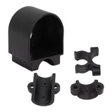Cane Holder for Walker Rollator Wheelchair Stable Walking Stick Crutch Fixed Attachment for Elderly - Front View
