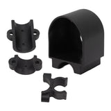 Cane Holder for Walker Rollator Wheelchair Stable Walking Stick Crutch Fixed Attachment for Elderly - Side View