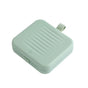 Magnetic Suction Sewing Box Portable Small Double Layer Magnetic Sewing Box Kit for Home Dormitory Travel Green