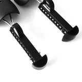 4PCS Shoe Tree 25cm to 30cm Adjustable Shoe Shaper Black Iron Plastic Shoe Stretcher for Home
