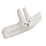 Door Slam Stopper Lamb Cashmere PP Cotton Anti Pinch Door Pinch Guards for Children Decoration Little Rabbit - Side View