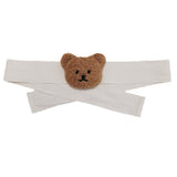 Curtain Tiebacks Embroidered Bear Head Curtain Strap Tie Rope Children Room Decoration Brown Bear