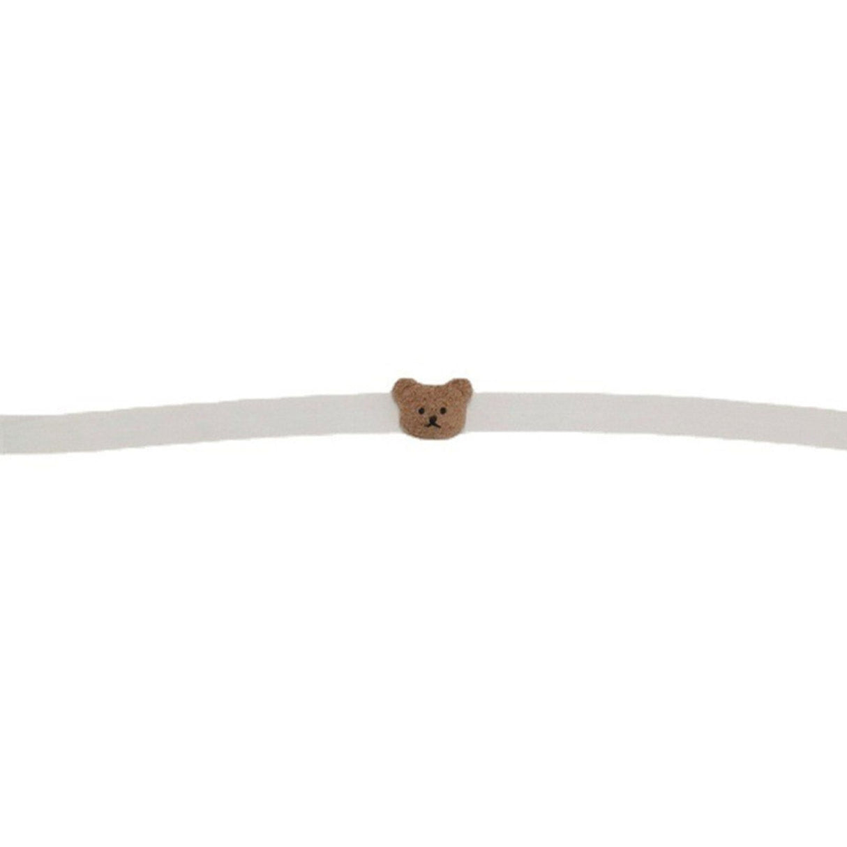 Curtain Tiebacks Embroidered Bear Head Curtain Strap Tie Rope Children Room Decoration Brown Bear