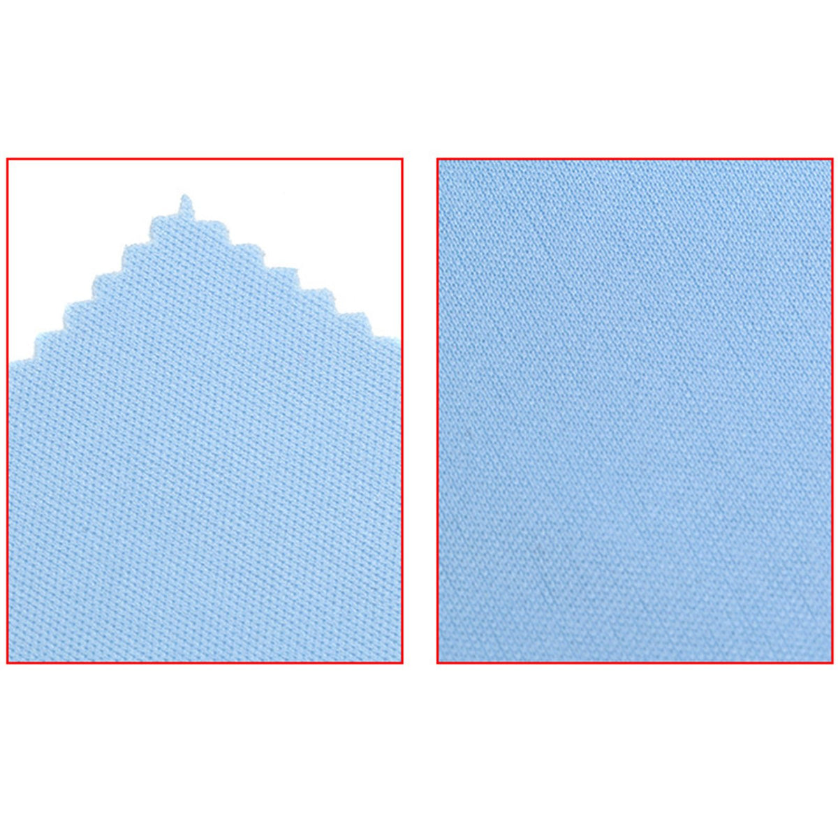 100Pcs Colorful Microfiber Cleaning Cloths Thickened Knitting Eyeglasses Cleaning Cloth 13x13cm