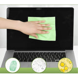 100Pcs Colorful Microfiber Cleaning Cloths Thickened Knitting Eyeglasses Cleaning Cloth 13x13cm