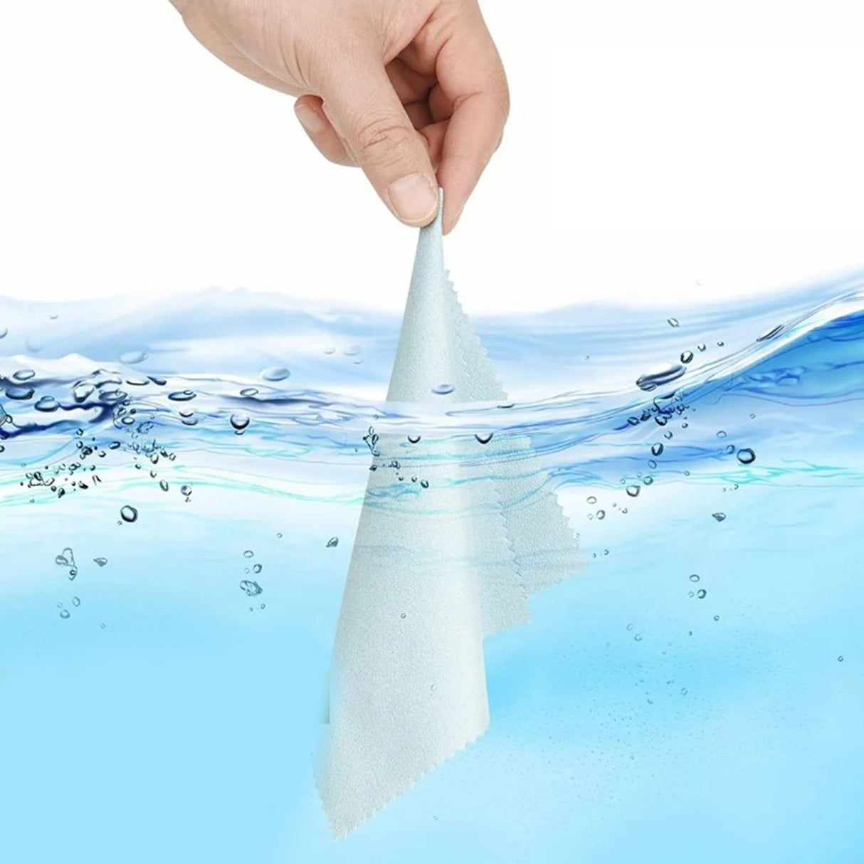 100Pcs Colorful Microfiber Cleaning Cloths Thickened Knitting Eyeglasses Cleaning Cloth 13x13cm