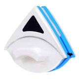 Magnetic Window Cleaner Blue Triangle Shape Single Sided Magnetic Glass Wiper Washing Brush Tool P3‑8mm