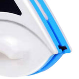 Magnetic Window Cleaner Blue Triangle Shape Single Sided Magnetic Glass Wiper Washing Brush Tool P3‑8mm