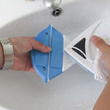 Magnetic Window Cleaner Blue Triangle Shape Single Sided Magnetic Glass Wiper Washing Brush Tool P3‑8mm - Extra Image