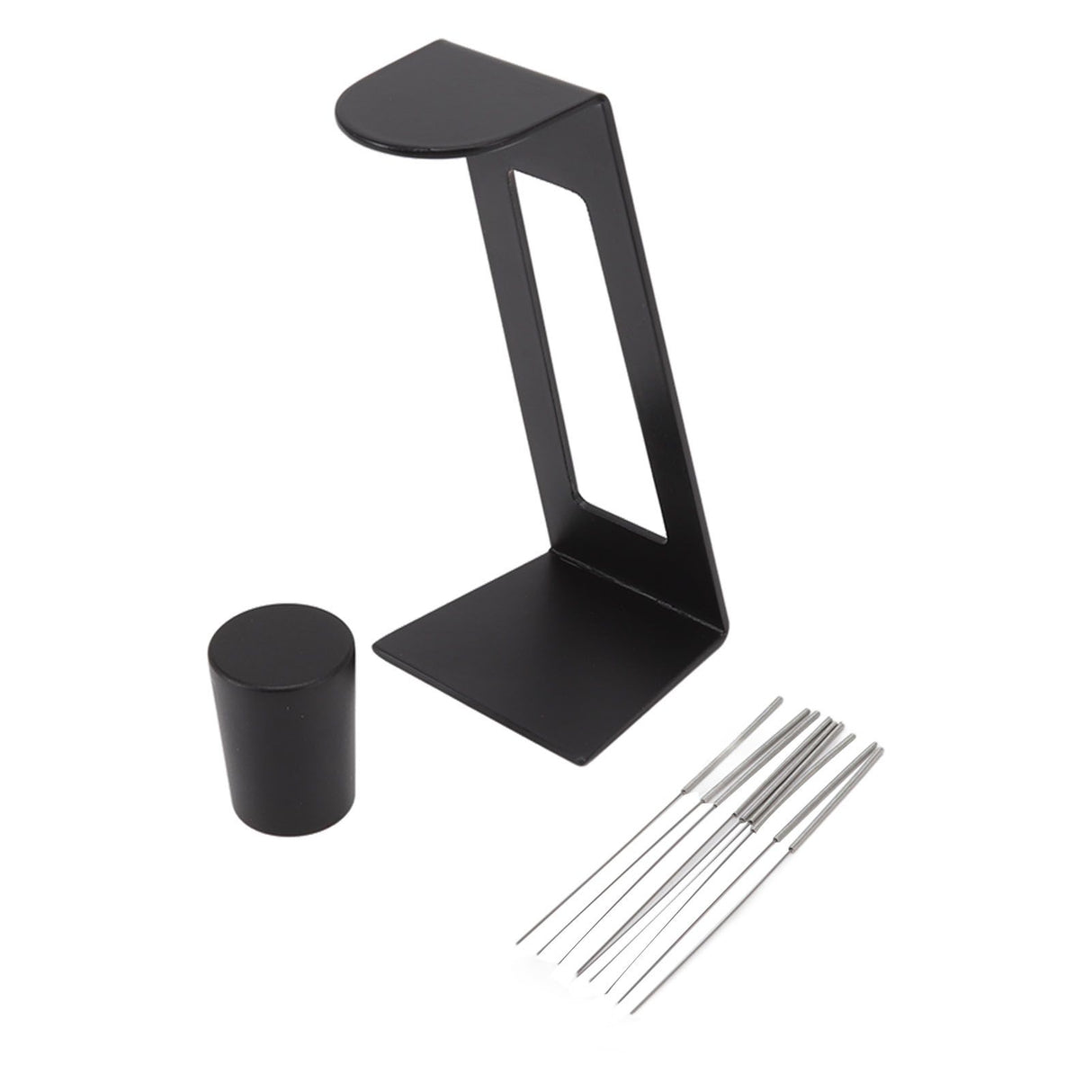 0.4mm Coffee Powder Needle Distributor Magnetic Detachable Coffee Stirrer Distribution Tool for Coffee Shop Black