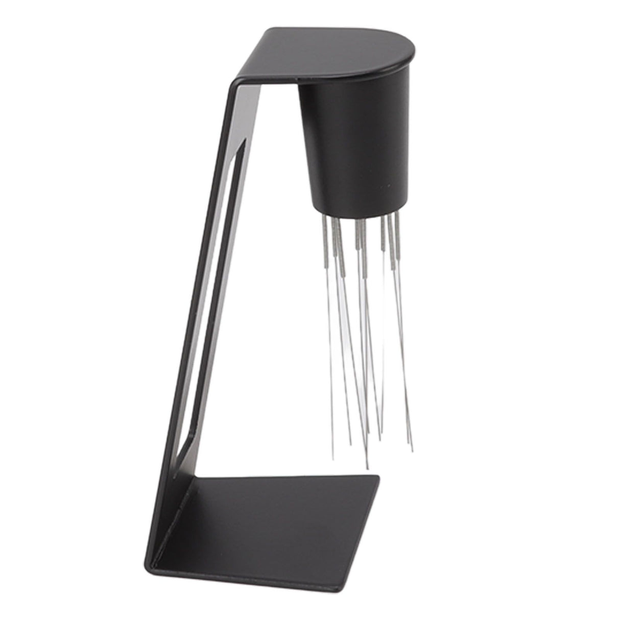 0.4mm Coffee Powder Needle Distributor Magnetic Detachable Coffee Stirrer Distribution Tool for Coffee Shop Black