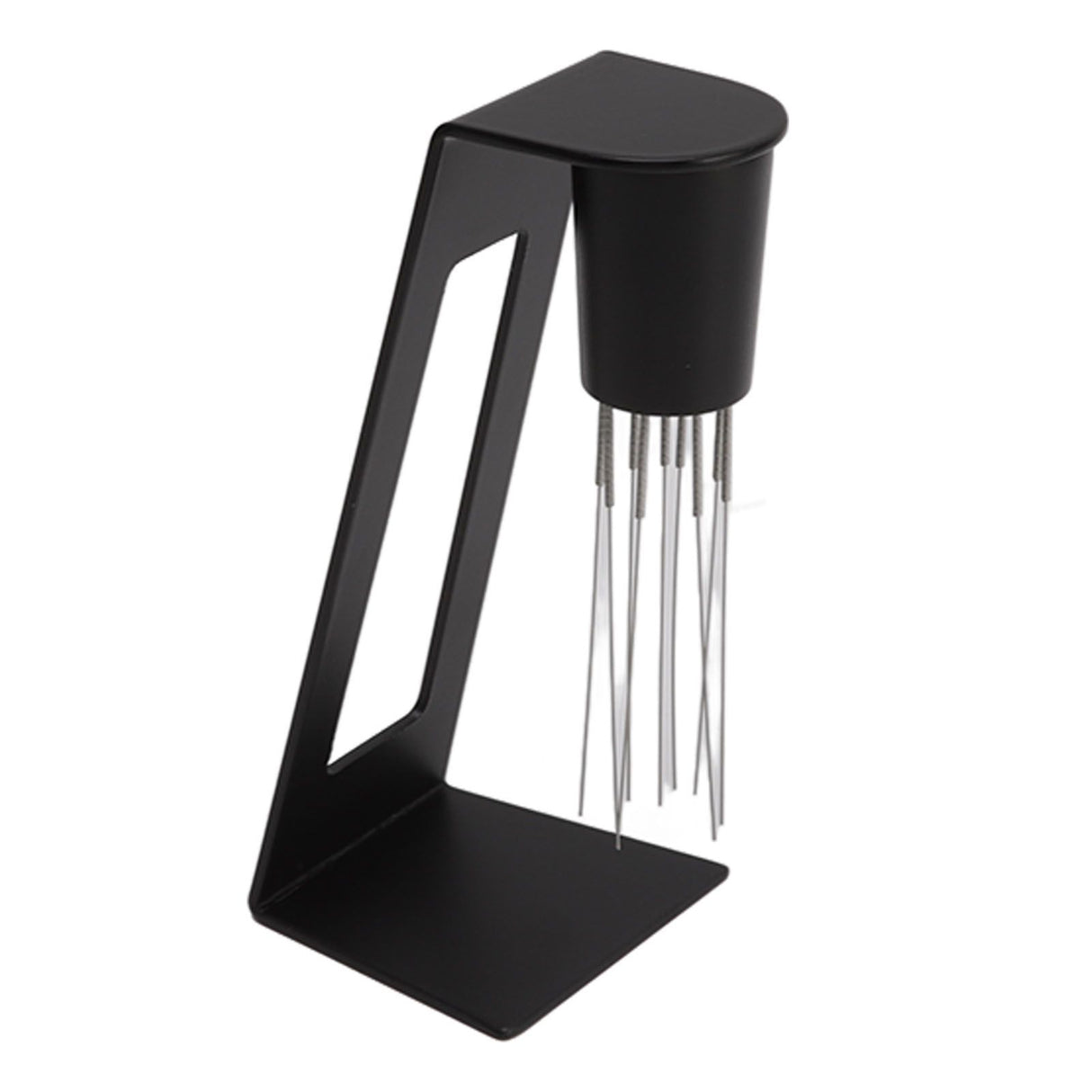 0.4mm Coffee Powder Needle Distributor Magnetic Detachable Coffee Stirrer Distribution Tool for Coffee Shop Black