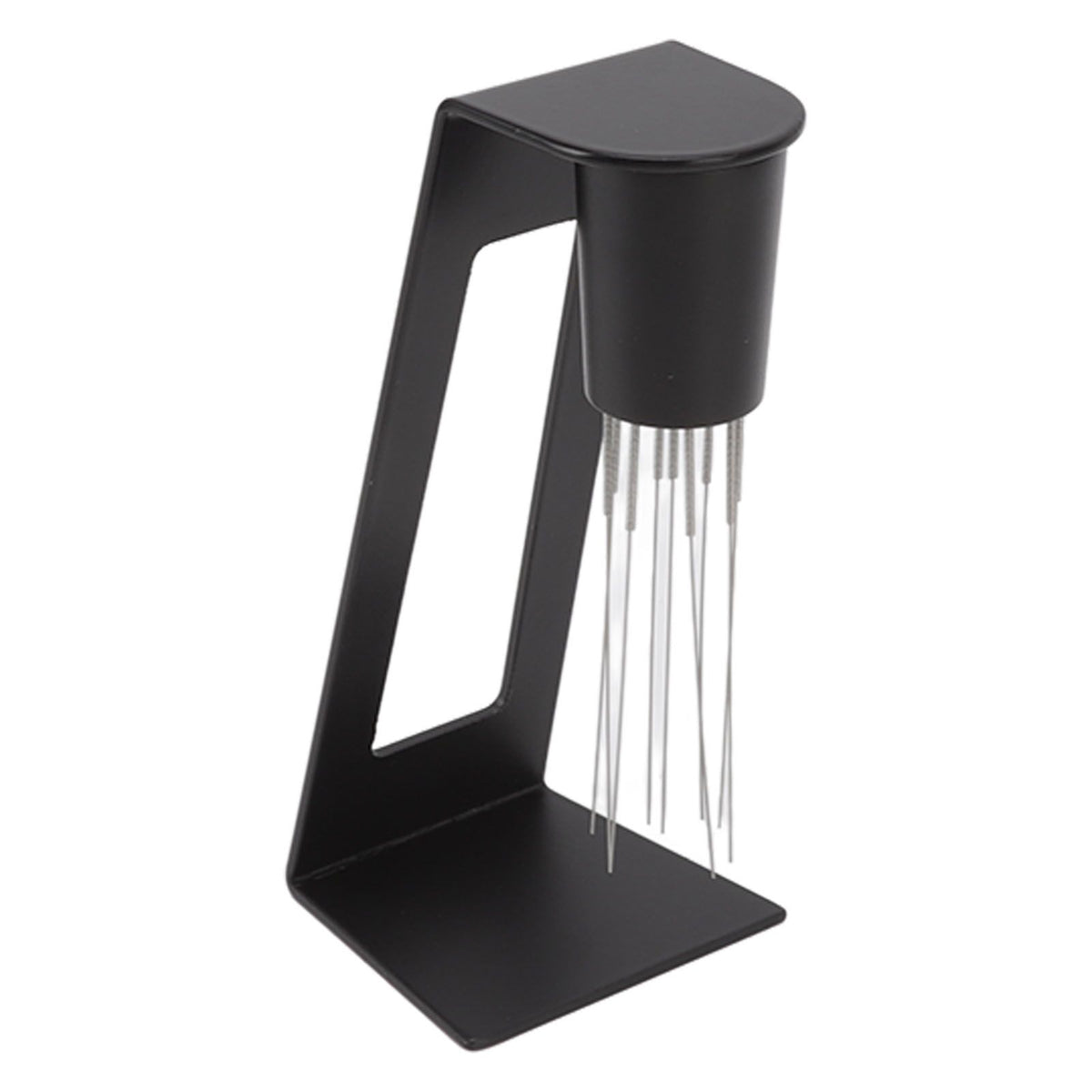 0.4mm Coffee Powder Needle Distributor Magnetic Detachable Coffee Stirrer Distribution Tool for Coffee Shop Black