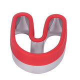 3 PCS Stainless Steel Biscuits Molds Valentine Day Cake Moulds Vegetable Sandwich Biscuits Cutters Red