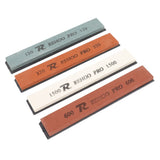 4Pcs Knife Sharpening Stone Knife Sharpener 120 320 600 1500 Grit for Scissors Chisels Axes - Side View