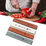 4Pcs Knife Sharpening Stone Knife Sharpener 120 320 600 1500 Grit for Scissors Chisels Axes - Extra Image