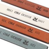 4Pcs Knife Sharpening Stone Knife Sharpener 120 320 600 1500 Grit for Scissors Chisels Axes