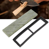 20x5x1.2cm 10000 Grit Kitchen Whetstone Natural Beryl with Base Sharpening Stone for Home