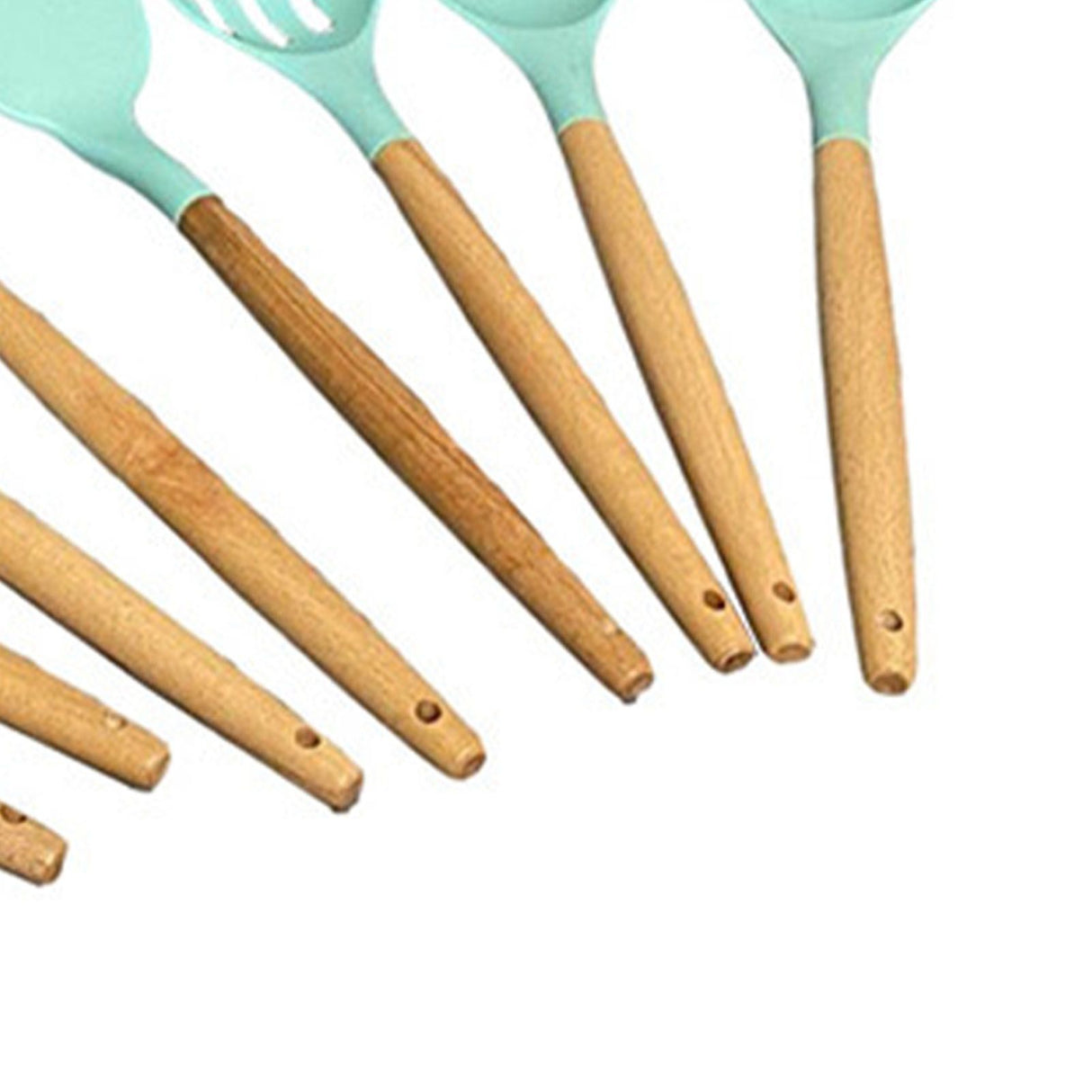 12pcs Nylon Cooking Utensil Set BPA Free Heat Resistant Prevents Stick Kitchen Utensil Set for Kitchen Tool