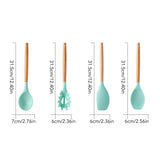 12pcs Nylon Cooking Utensil Set BPA Free Heat Resistant Prevents Stick Kitchen Utensil Set for Kitchen Tool - Extra Image