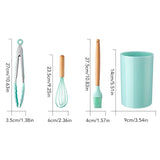 12pcs Nylon Cooking Utensil Set BPA Free Heat Resistant Prevents Stick Kitchen Utensil Set for Kitchen Tool