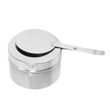 Wax Heating Furnace with Handle and Cover Stainless Steel Portable Food Heating Stove Cup