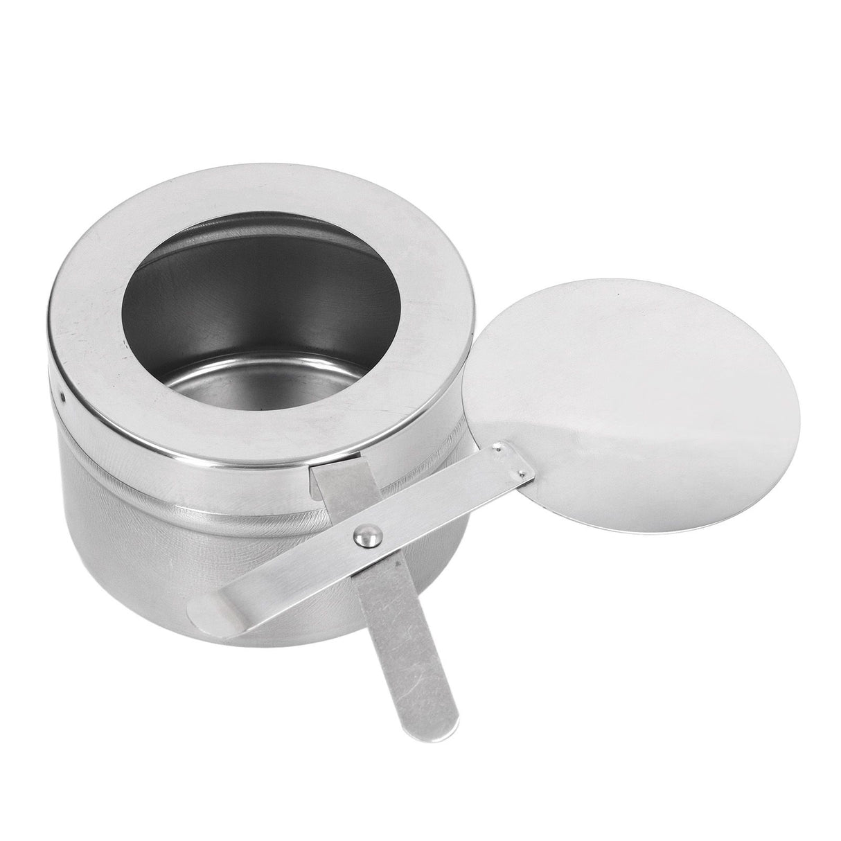 Wax Heating Furnace with Handle and Cover Stainless Steel Portable Food Heating Stove Cup