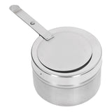 Wax Heating Furnace with Handle and Cover Stainless Steel Portable Food Heating Stove Cup