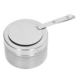 Wax Heating Furnace with Handle and Cover Stainless Steel Portable Food Heating Stove Cup