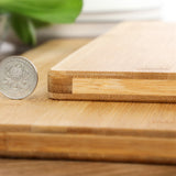 3 Pcs Bamboo Cutting Board Double Sided Double Use Different Sizes Wood Cutting Board Set for Home